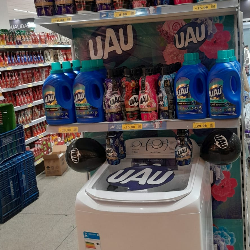 Exposição de produtos no ponto de venda